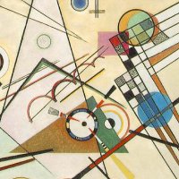 Composition 8 by Wassily Kandinsky