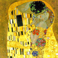 The Kiss by Gustav Klimt