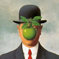 Son of Man by Rene Magritte