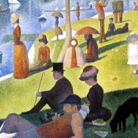 A Sunday Afternoon on the Island of La Grande Jatte by Geroges Seurat