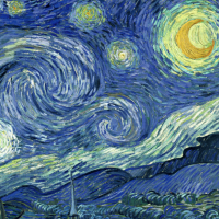 Starry Night by Vincent Van Gogh