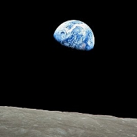 famous photo of earth taken from the moon