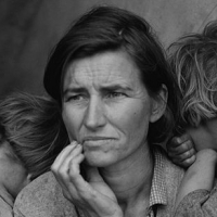 Migrant Mother during the Great Depression